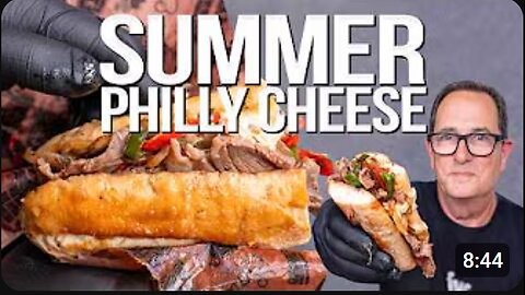 🧀This SMOKED Cheesesteak Could Start a Fight in Philadelphia… | SAM, The Chef 🤯