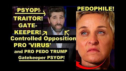 Controlled Opp PRO 'Virus' Pedo TRUMP Psyop 'The People's Voice' in Plain Sight!