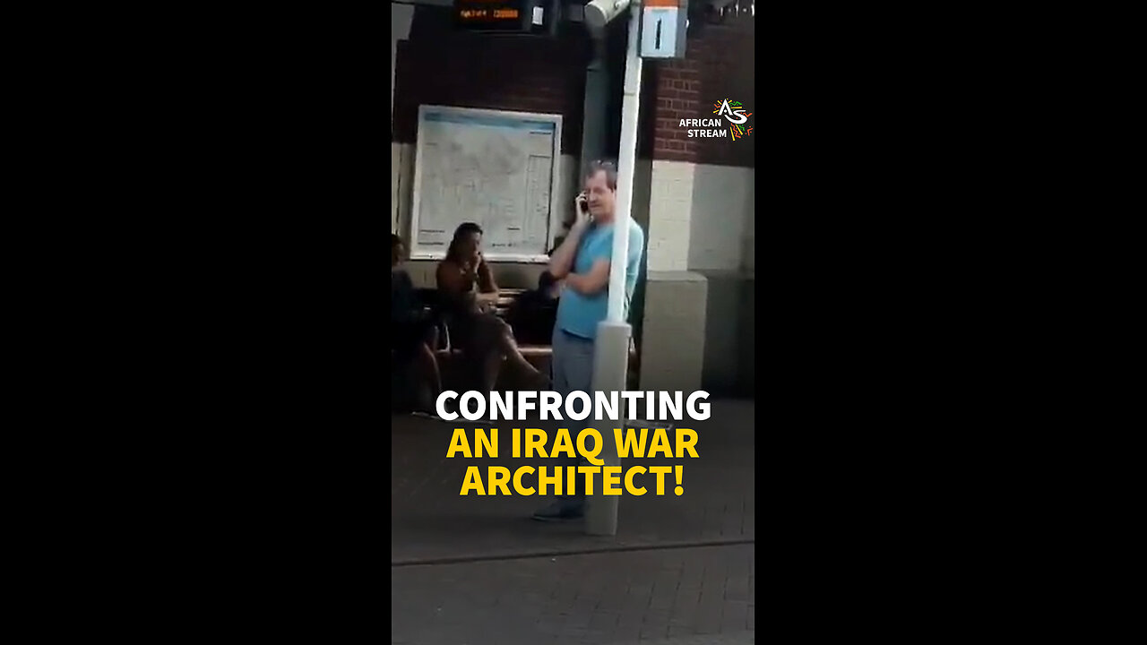 CONFRONTING AN IRAQ WAR ARCHITECT!