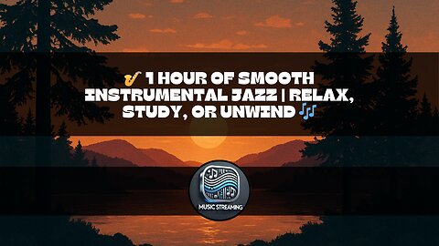 🎷 1 Hour of Smooth Instrumental Jazz | Relax, Study, or Unwind 🎶