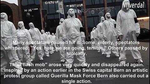 5yrs ago 2020 Guerilla Mask Force Protest Netherlands and Germany Covid-19 Lockdowns Masks