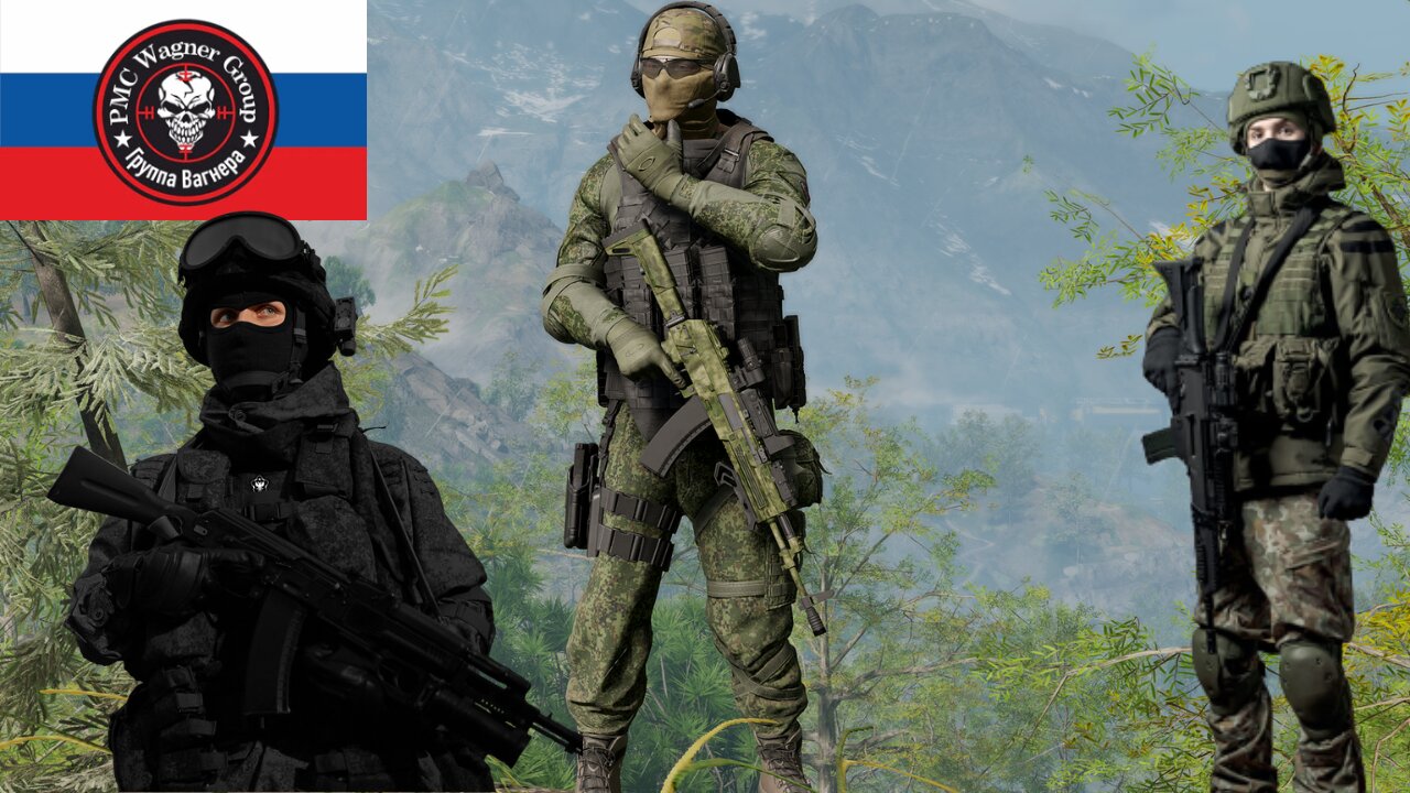 Ghost Recon Breakpoint Russian PMC Wagner Warrior Operator Outfits