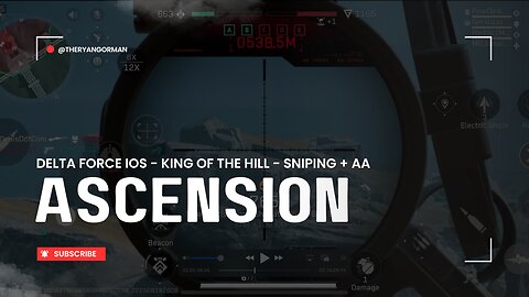 Delta Force iOS - Sniping and AA on Ascension. Insane 535m Headshot
