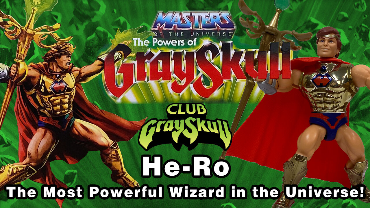 He-Ro - Powers of Grayskull - Masters of the Universe Origins - Unboxing & Review