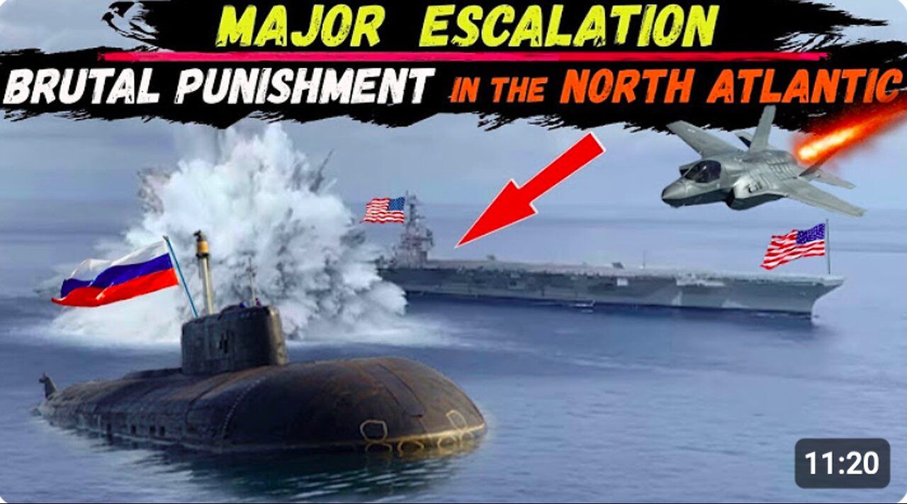 Huge SHOCK to the US: Russian 'YASEN-M' Class Nuclear Submarine HARSHLY PUNISHES USS Gerald R. Ford