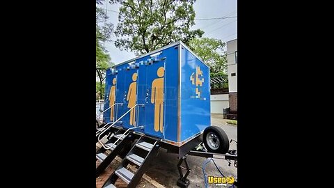 2025 3 Stall Luxury Bathroom Trailer | Mobile Business Unit for Sale in Georgia!