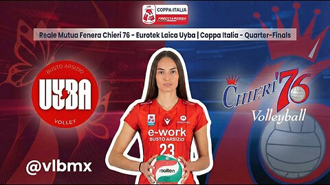 Melanie Parra - UYBA Busto Arsizio vs Chhieri 76 - Coppa Italia - Quarter FInals - Volleyball