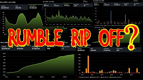 Happy New Year. Rumble is a Rip off!