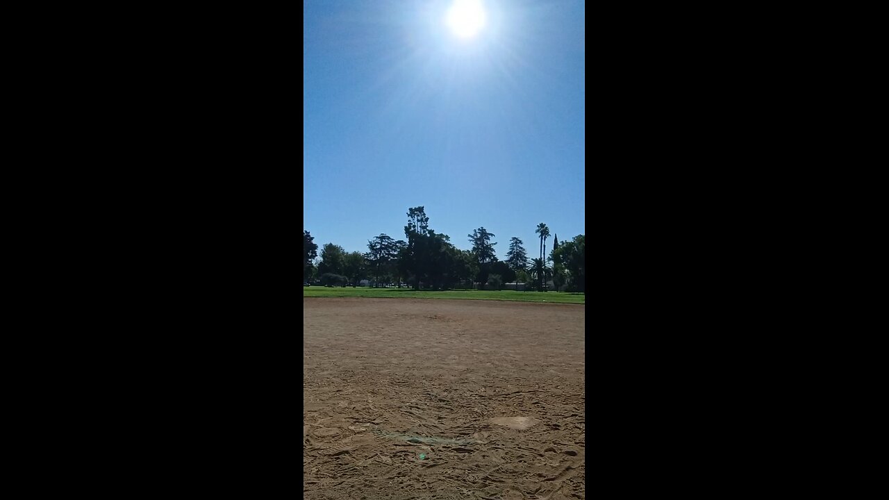 Wide Throw from Home Plate to Second Base. Improvement needed.