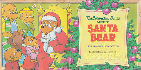 The Berenstain Bears Meet Santa Bear (Story Book & Cassette)