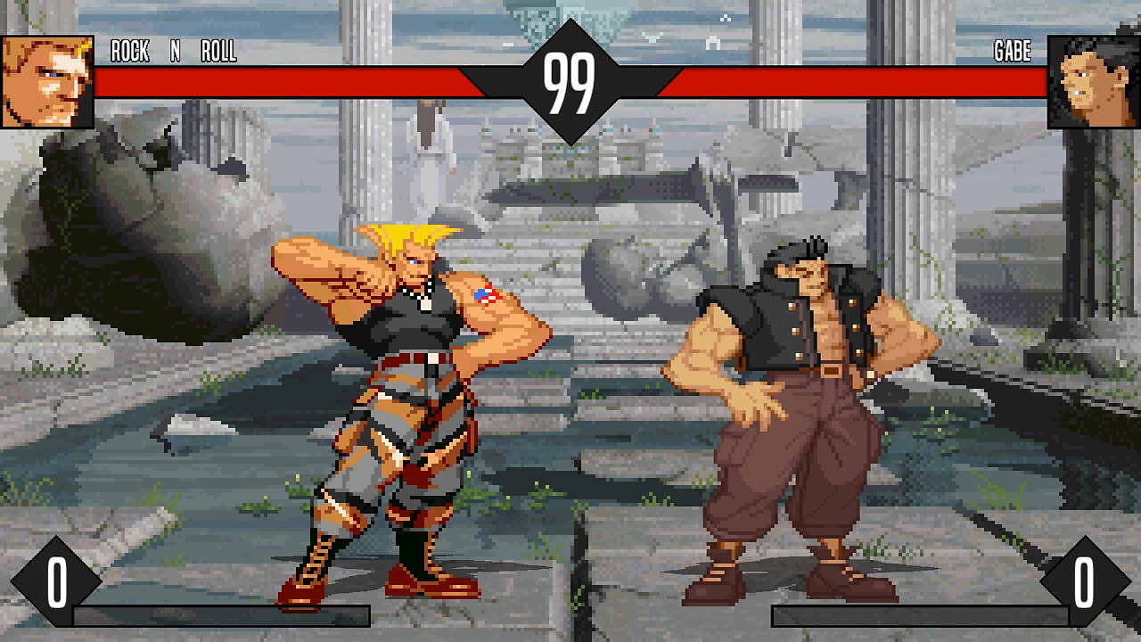 MUGEN - Rock 'n' Roll vs. Gabe - Download