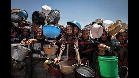 Gaza starvation warning from aid agencies as Israel urged to end blockade
