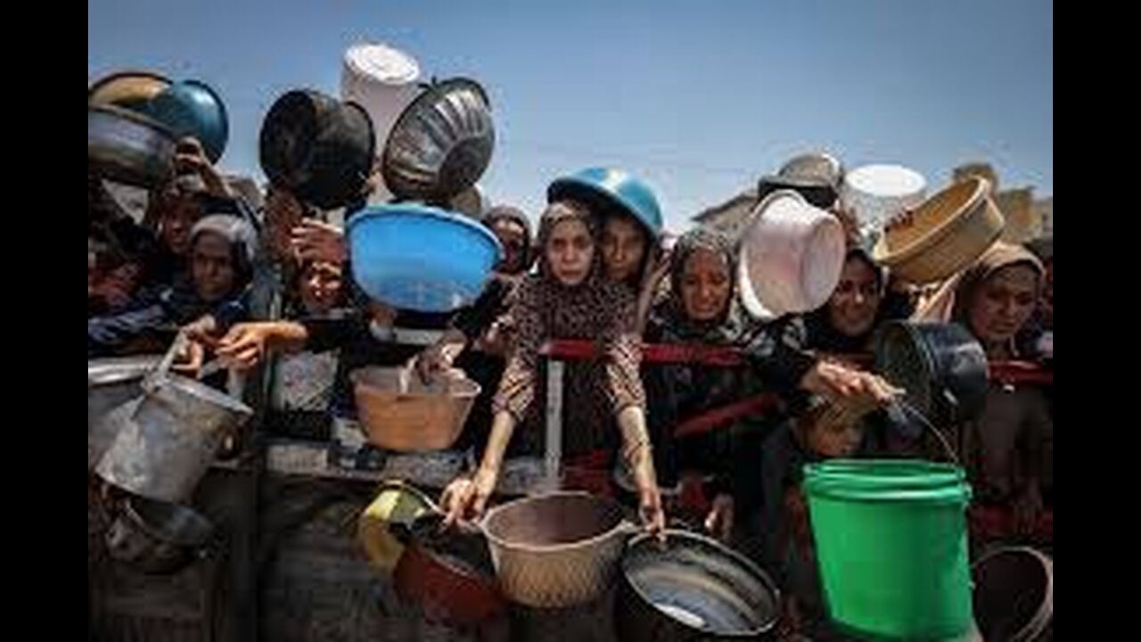 Gaza starvation warning from aid agencies as Israel urged to end blockade