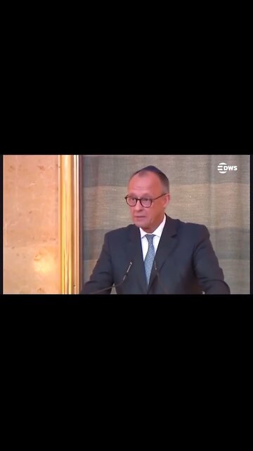 Friedrich Merz mit Heulalarm in der Synagoge