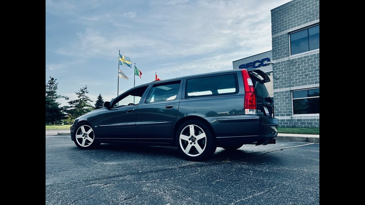 2005 V70R - first engine start after engine+transmission replacement
