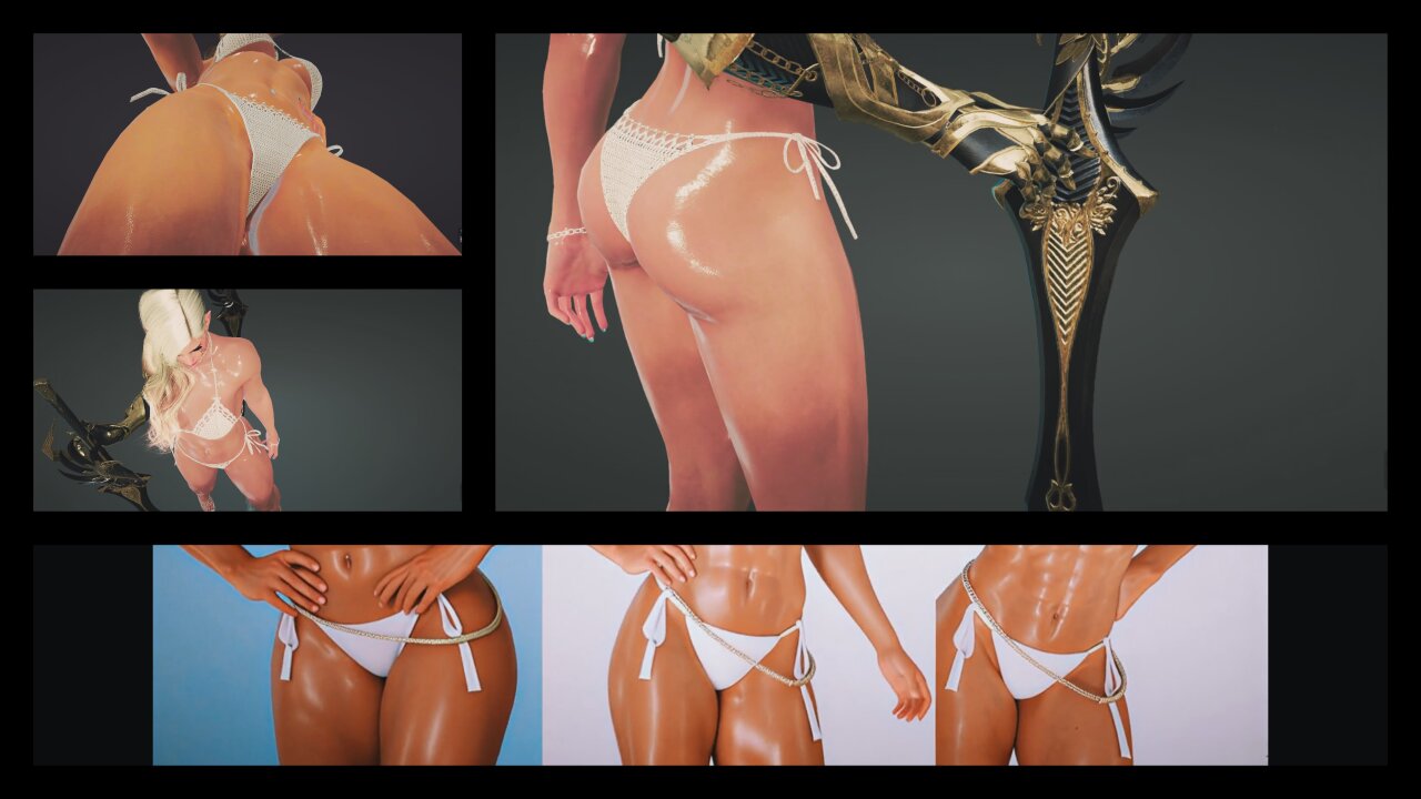 Rank 1 Dark Knight in BDO – Summer Getaway Bikini Fashion & Commentary | Black Desert Online