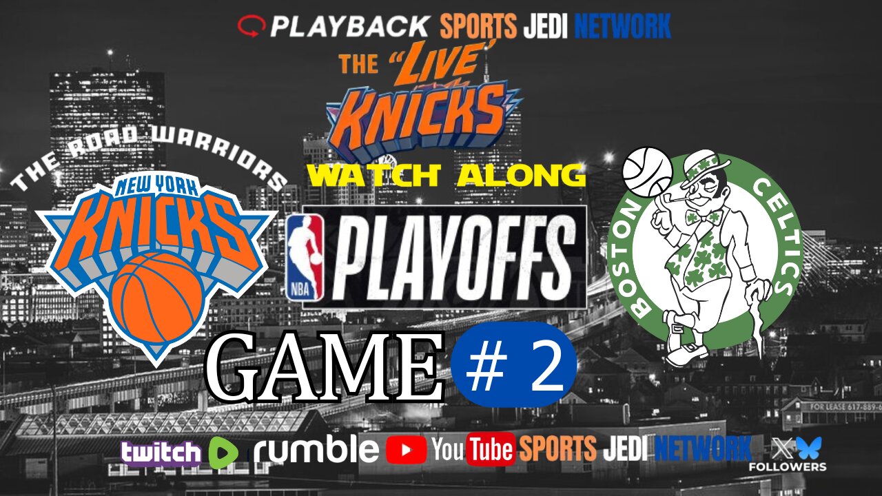 🏀NBA Eastern Conference semifinal New York Knicks at Boston Celtics WATCH ALONG