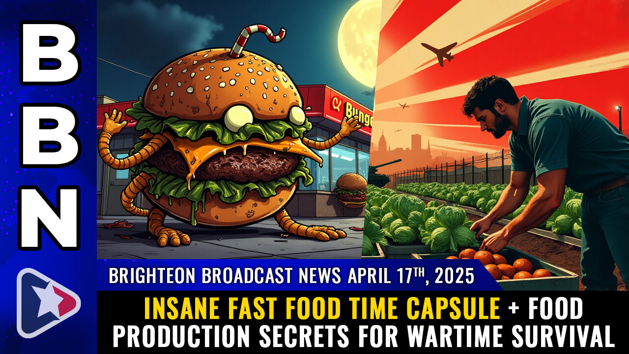 BBN, Apr 17, 2025 – INSANE fast food TIME CAPSULE + Food production secrets...