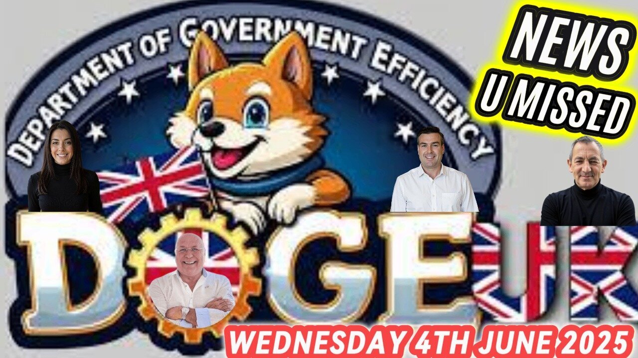 CHARLIE WARD DAILY NEWS WITH CHARLIE WARD, PAUL BROOKER & LEMBIT OPIK WEDNESDAY 4TH JUNE 2025