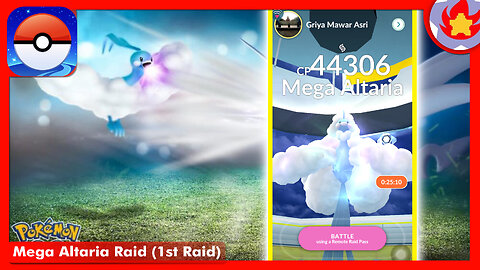 Mega Altaria Raid (1st Raid) | Pokemon GO