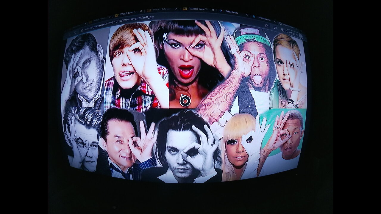 signs and symbols rule the world thats why celebs show you they show u they are with the devil