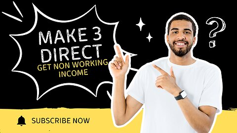 Make 3 direct & get non working income | start with 5$ | Felix 3 #Hindi plan Share