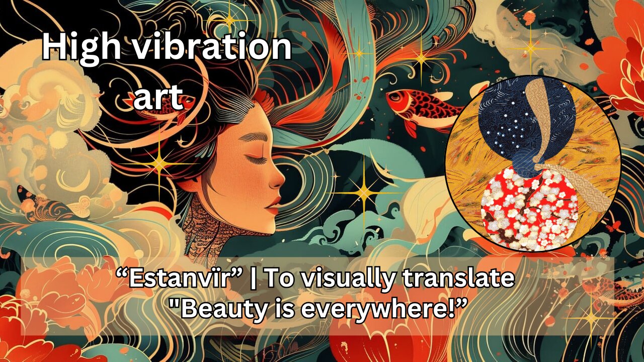 "Estanvïr” | High vibration art to visually translate "Beauty is everywhere!”