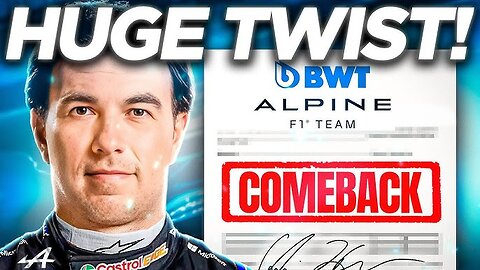 Perez's INSANE NEW DEAL with Alpine Just Got LEAKED