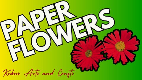 How to Make Spanish Oyster Flowers with Paper | Elegant Paper Flower Craft Tutorial