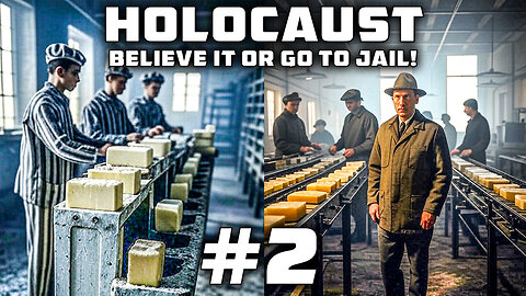 HOLOCAUST Believe It or Go to Jail! #2 German Corpse Factories and Jewish Soap