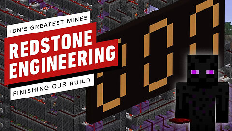 How to Build a Display in Minecraft (Ft. WildEngineering)