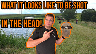 What it Looks (and Sounds) Like to Get Shot in the Head!