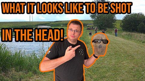 What it Looks (and Sounds) Like to Get Shot in the Head!