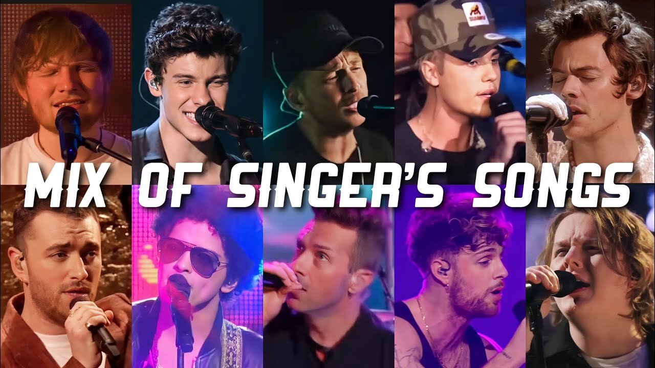 Mashup Viral: TOP 10 Famous Male Singers in One Song | Live Performance