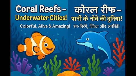 What Are Coral Reefs? – Underwater Cities!