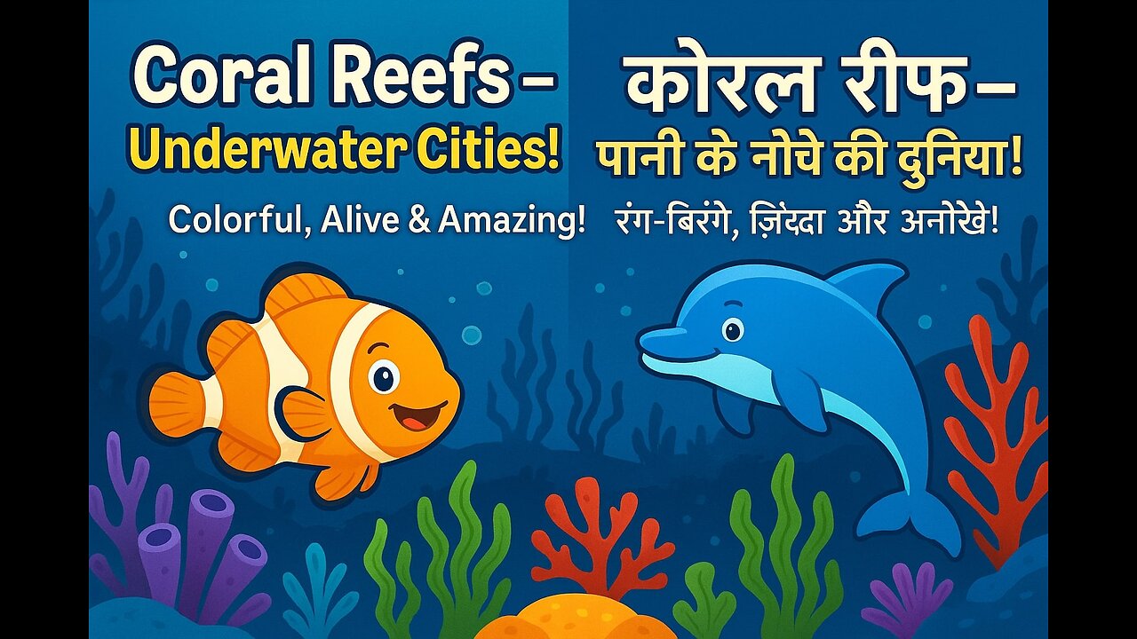 What Are Coral Reefs? – Underwater Cities!