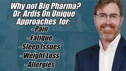 Why Not Big Pharma? Dr. Adris on Unique Approaches for Pain, Fatigue, Sleep & Allergies.