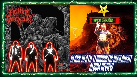 ☢️Uncompromising Chaos | Hellfire Deathcult : Black Death Terroristic Onslaught Review☢️