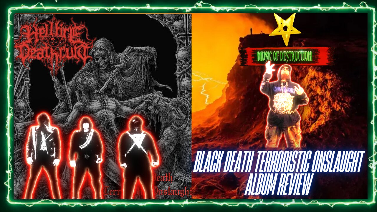 ☢️Uncompromising Chaos | Hellfire Deathcult : Black Death Terroristic Onslaught Review☢️