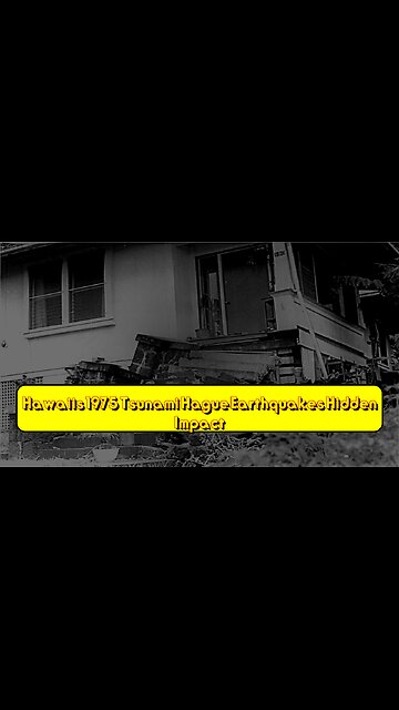 Hawaii's 1975 Tsunami: Hague Earthquake's Hidden Impact #Earthquake #Tsunami #Hawaii