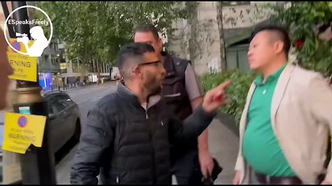Migrant Man Attempts to Intimidate Conservatives