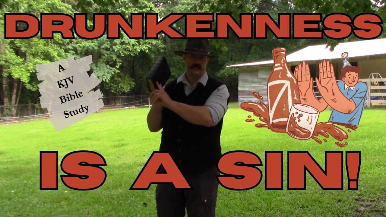 Drunkenness Is Sin, Wine is a Mocker
