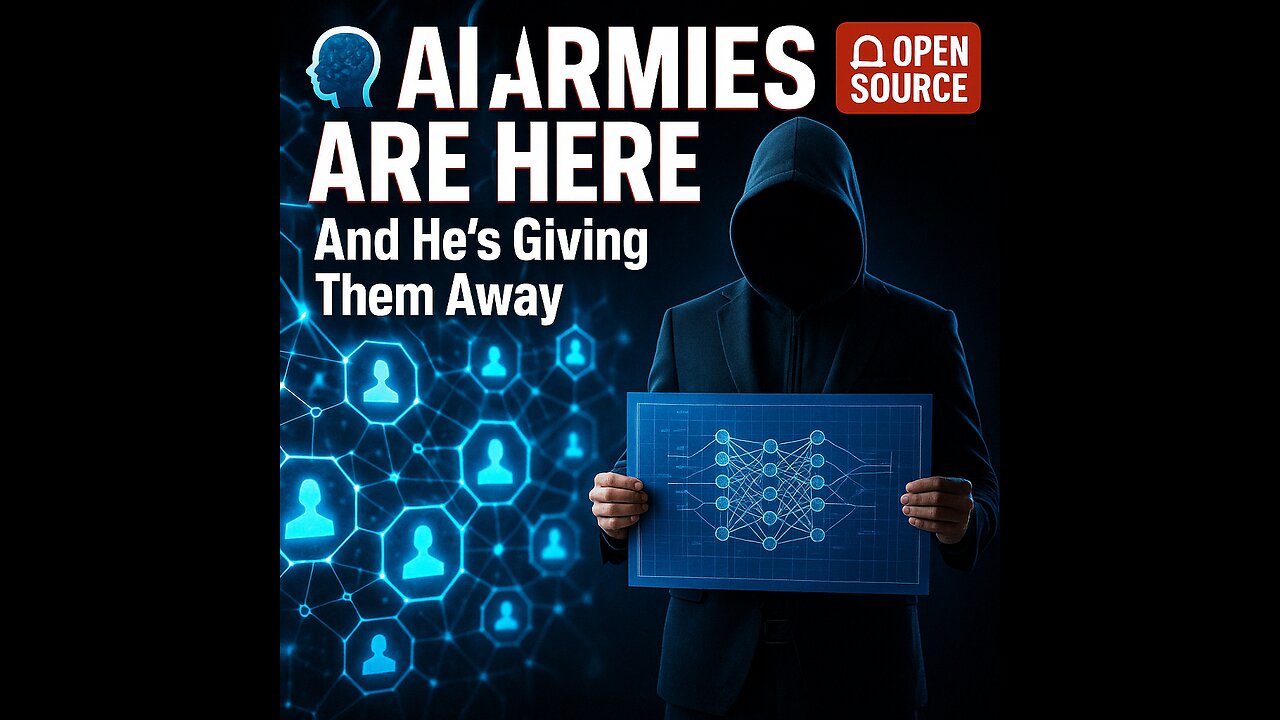 He Built an AI Army to Replace Entire Companies — And He’s Giving It Away for Free