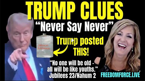 TRUMP CLUES - Canada. Diddy. Fauci. Jasher. Nahum - LIVE Tuesday May 6, 2025