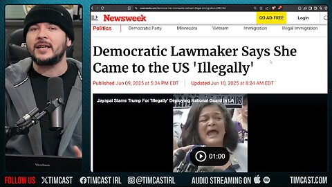 Democrat Rep SAYS SHES AN ILLEGAL IMMIGRANT In Shocking Speech, Gained Citizenship Fraudulently