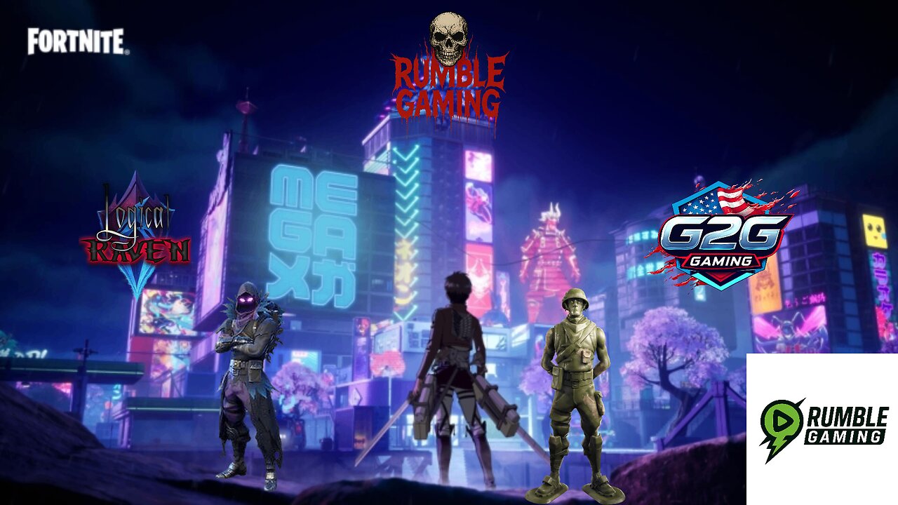 Fortnite with G2G Gaming and Logical Raven! Let's GO!