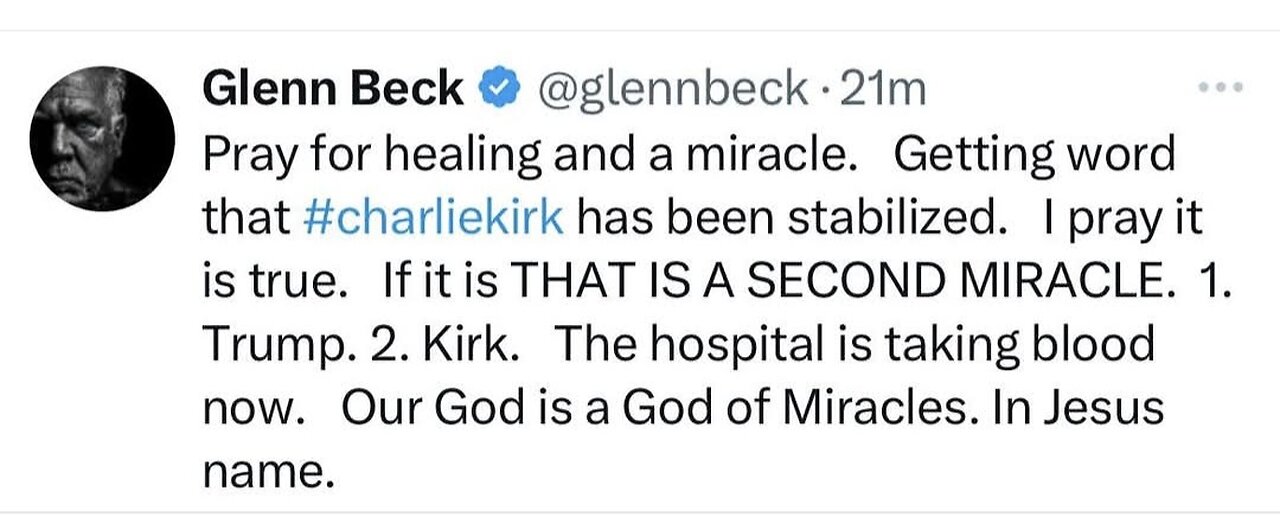 OMG!!! 😢 Charlie Kirk #Shot in the neck area at Utah event! #PRAY