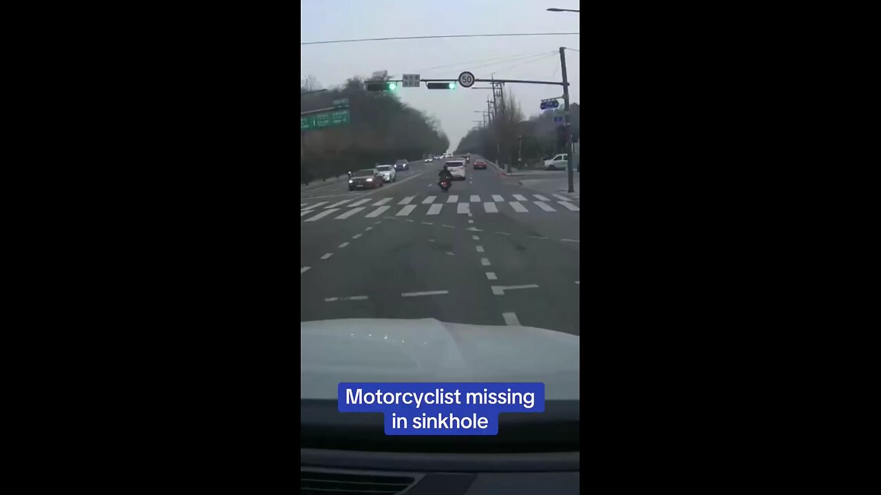 Motorcyclist who disappeared into a sinkhole on Monday was found dead after massive search.