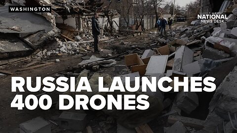 Russia launches ‘massive’ aerial attack against Ukraine