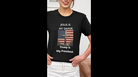 Jesus Is My Savior Trump Is My President Shirt From The South Dominion Gifts Etsy Shop
